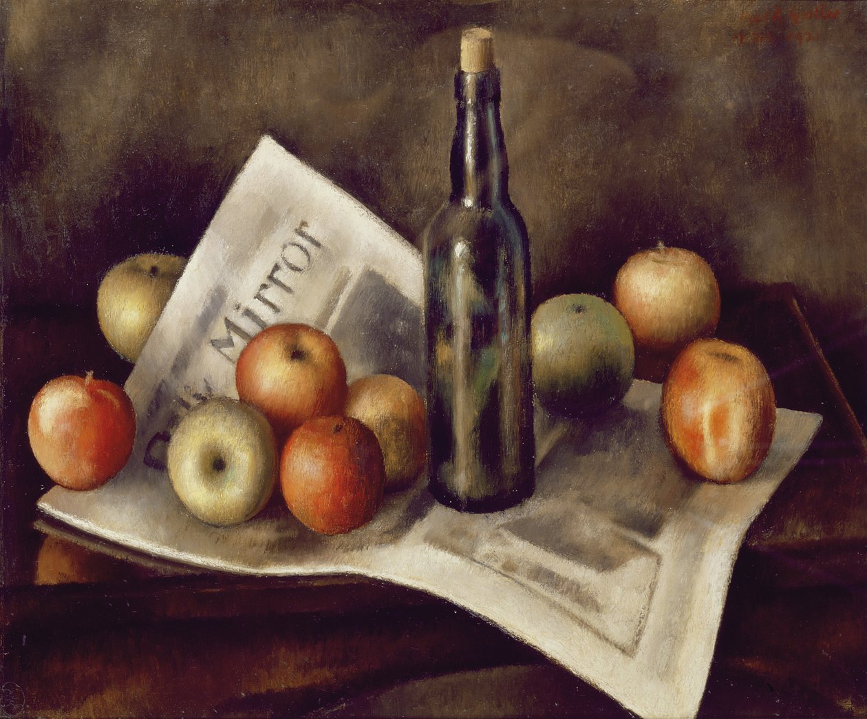 Nature morte avec des pommes - Mark Gertler