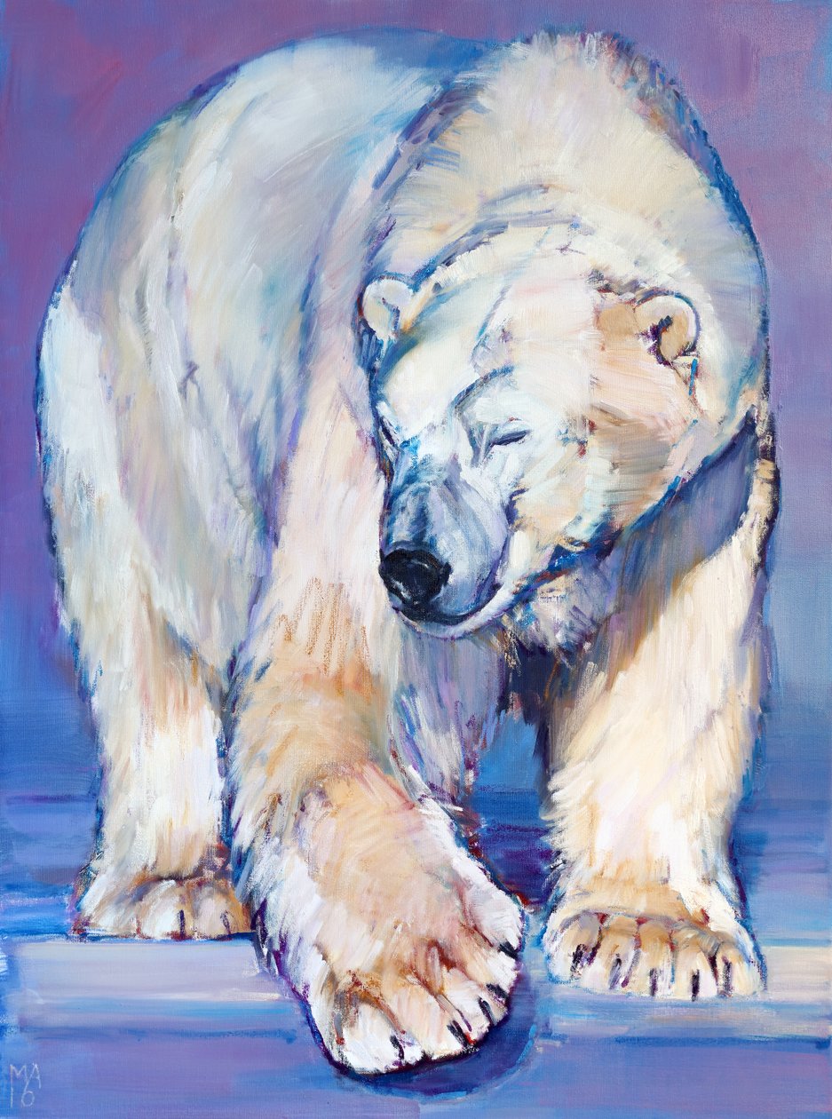 Grand ours blanc - Mark Adlington