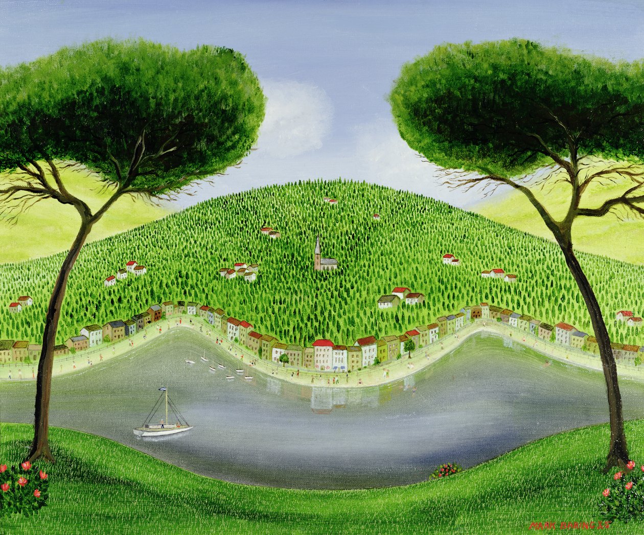 Baie italienne - Mark Baring