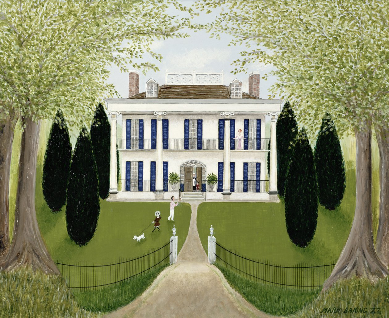 Promenade dans le parc - Mark Baring