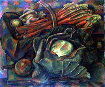Chou et rhubarbe - Mark Gertler
