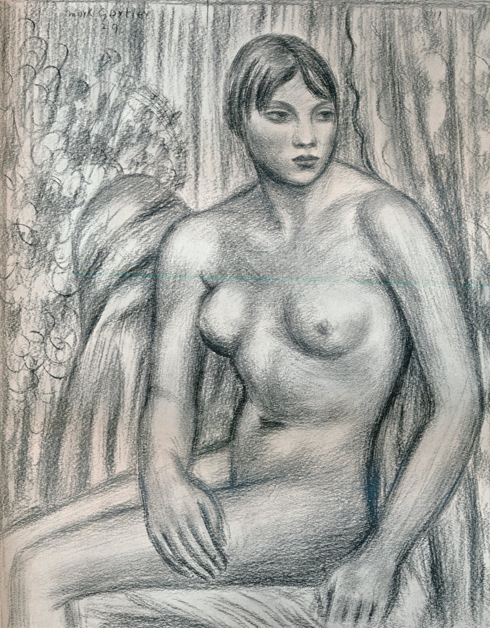 Étude de nu, 20e siècle, 1932 - Mark Gertler