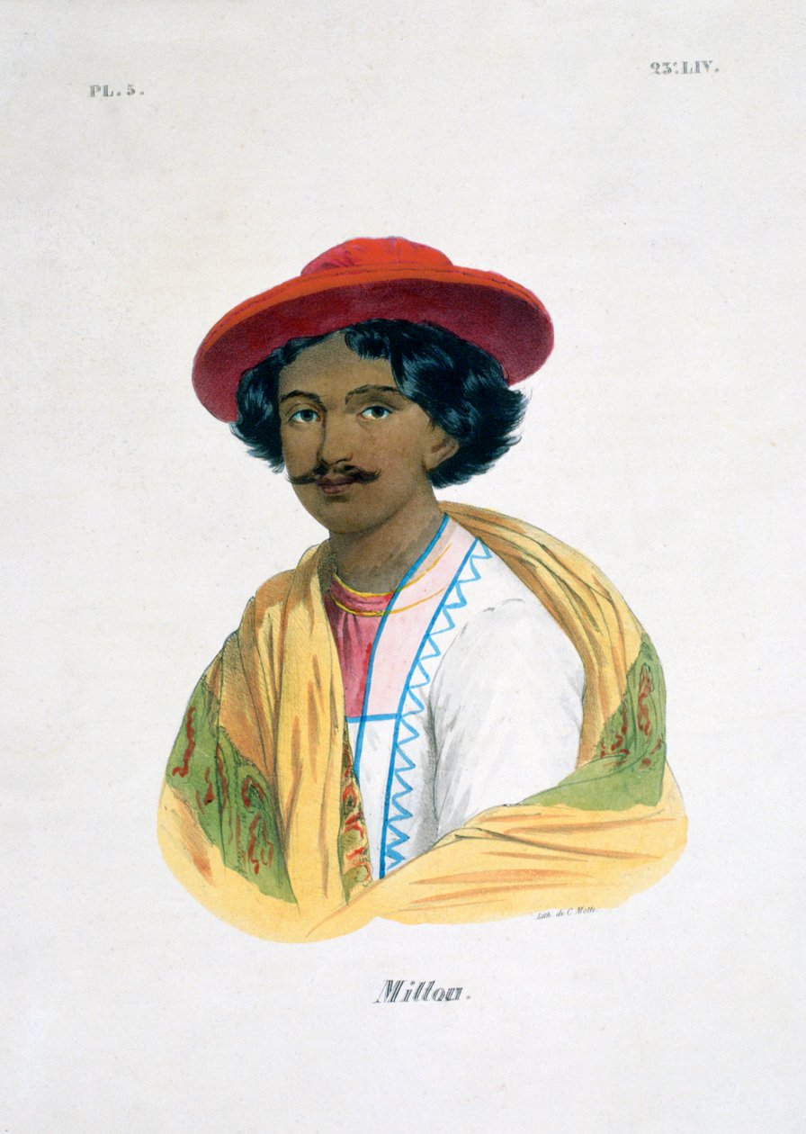 Homme indien, 19e siècle - Marlet et Cie