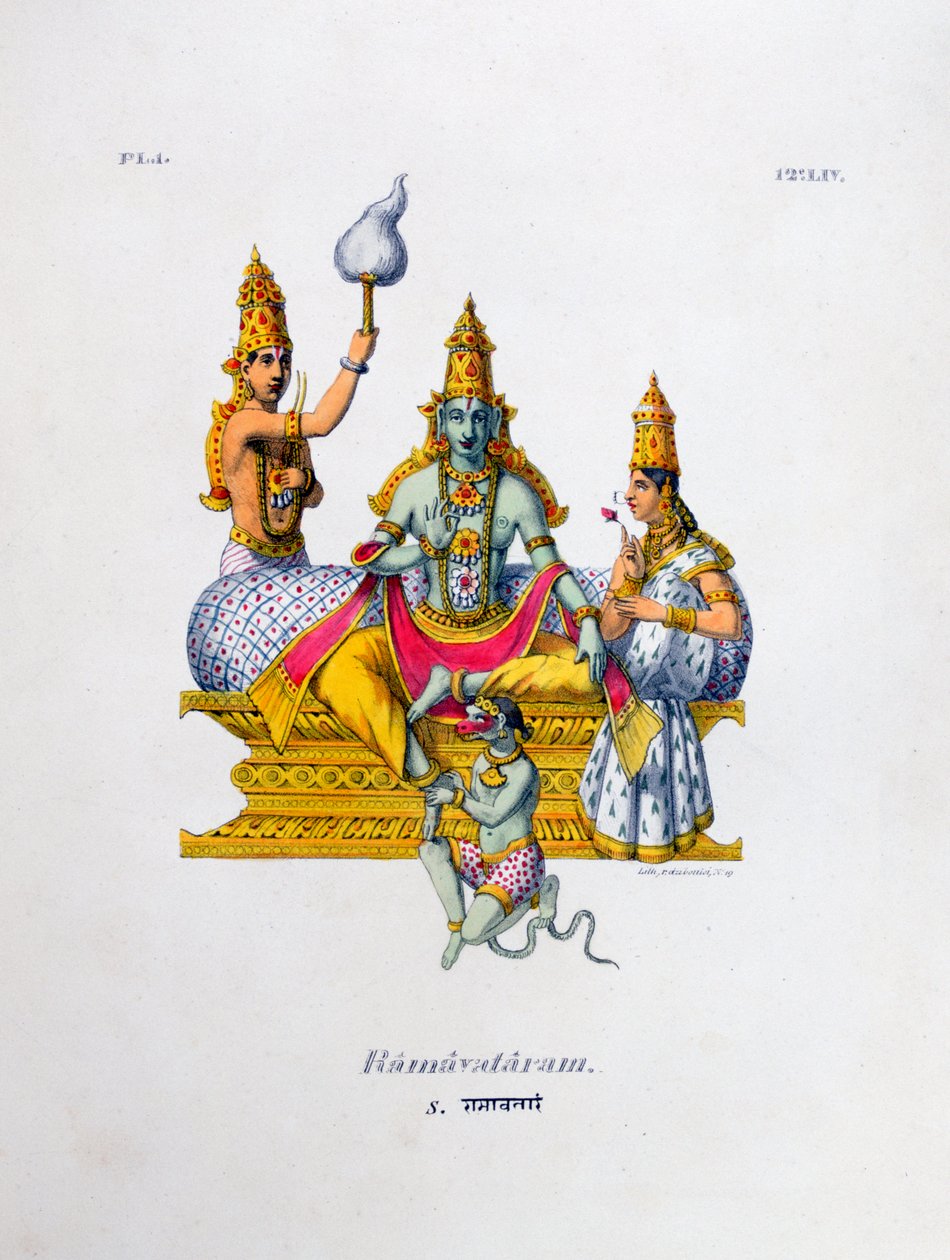 Ramavataram, 1828 - Marlet et Cie