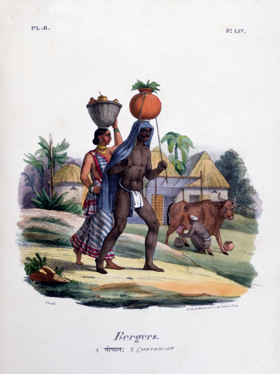 Bergers, 1828 - Marlet et Cie