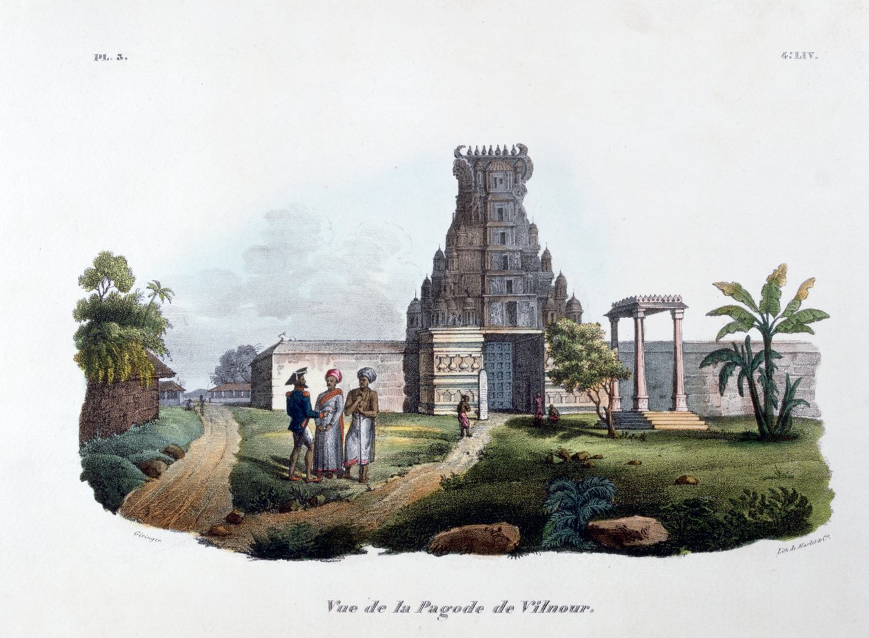 La Pagode de Vilnour, 1828 - Marlet et Cie
