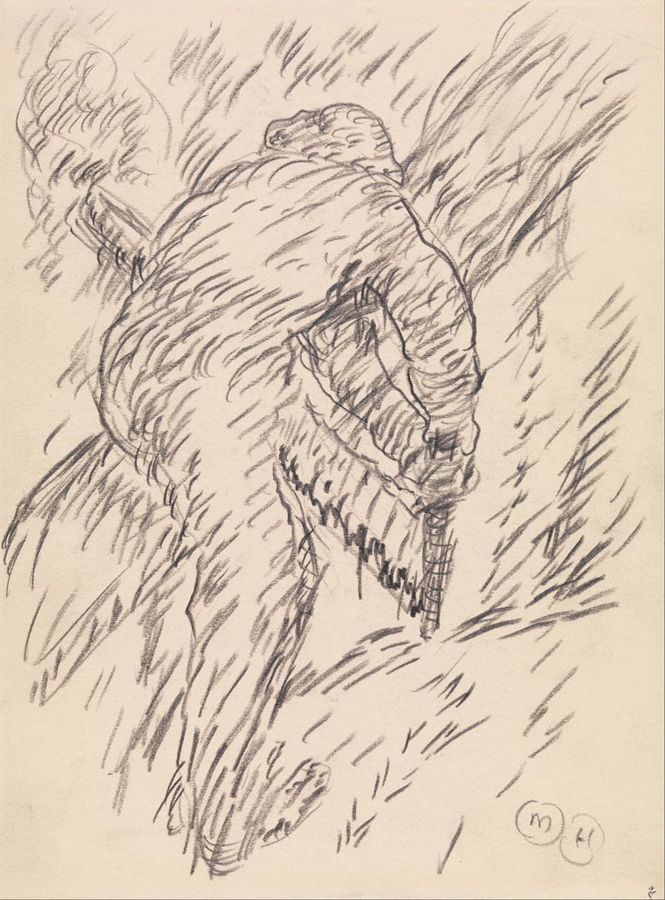 Scier du bois - Marsden Hartley