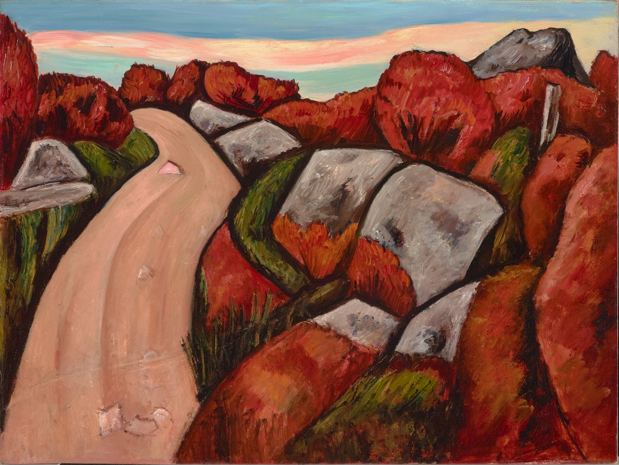 Route des bleuets, Dogtown, 1931 - Marsden Hartley