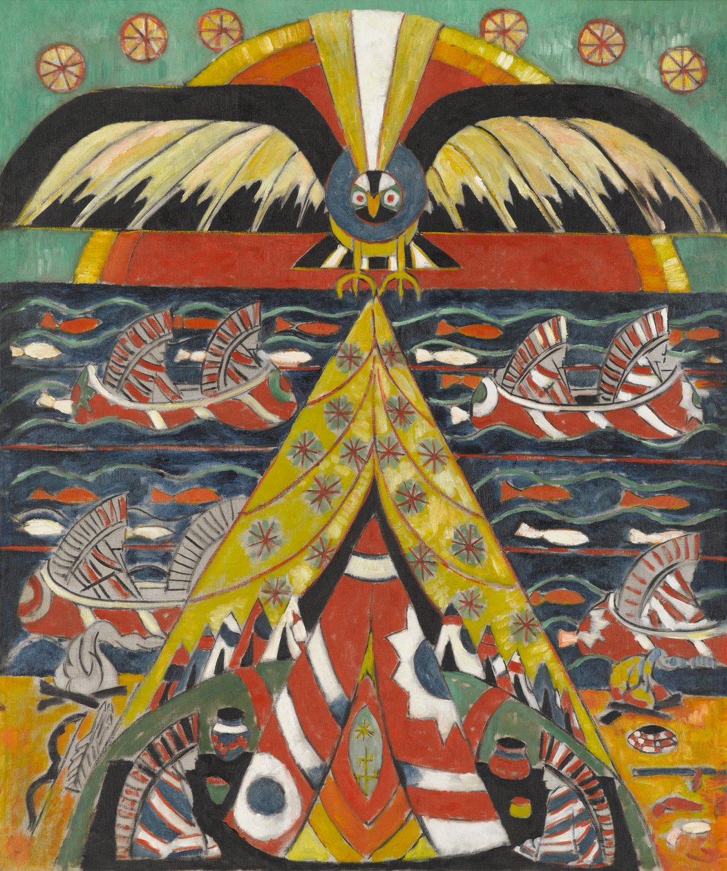 Fantaisie indienne, 1914 - Marsden Hartley
