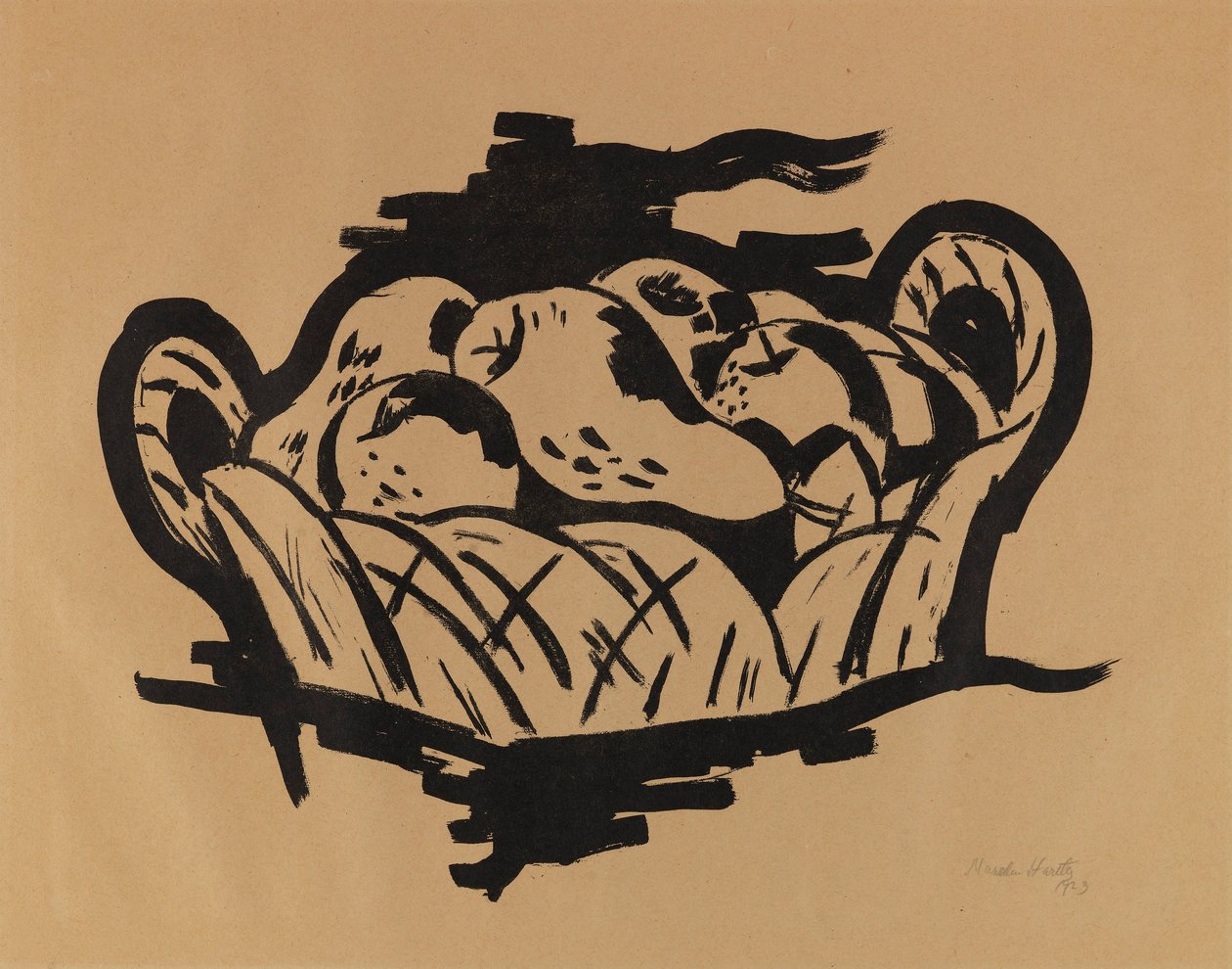 Poire en panier - Marsden Hartley