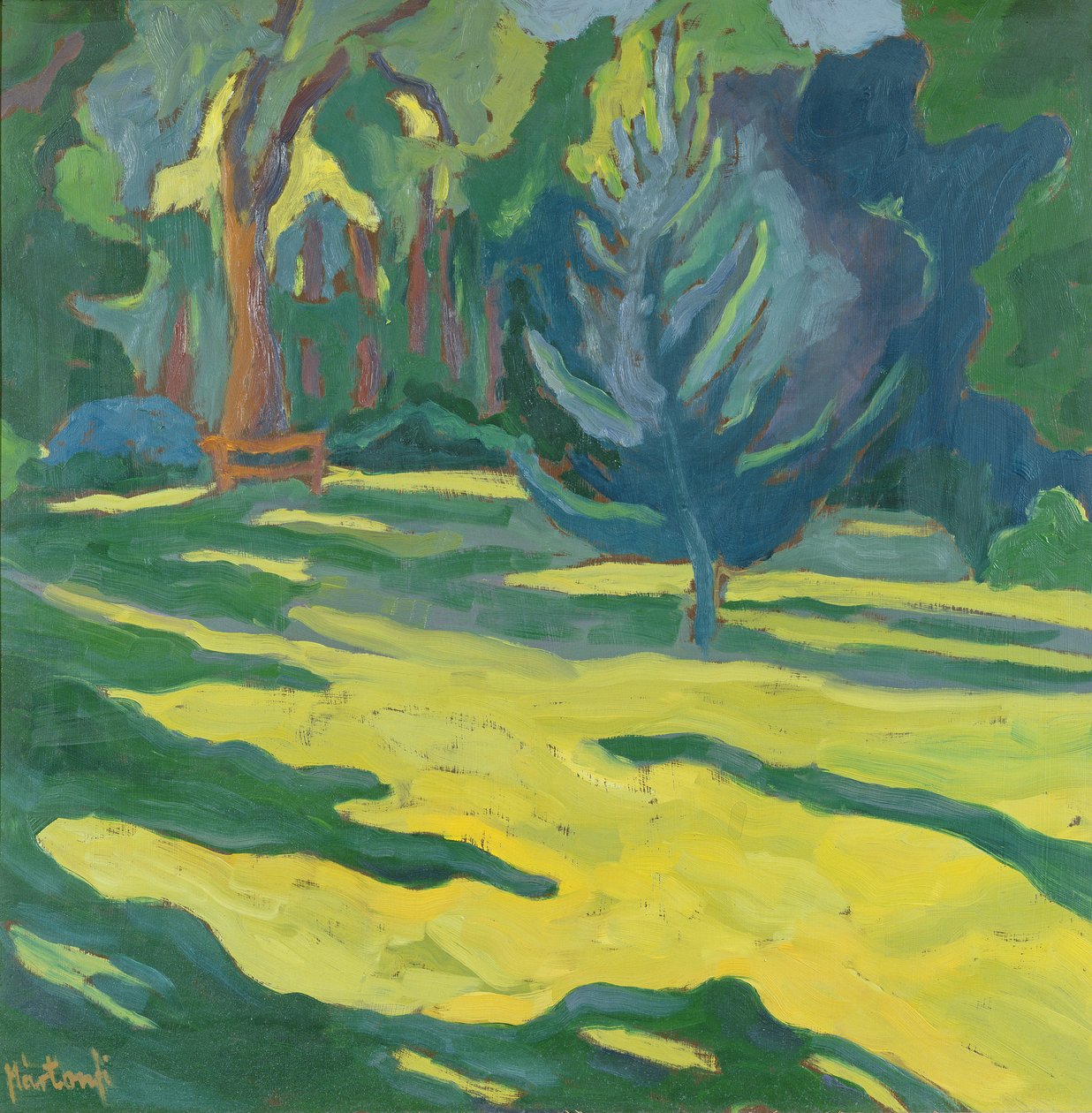 Dans le parc, 2008 - Marta Martonfi Benke