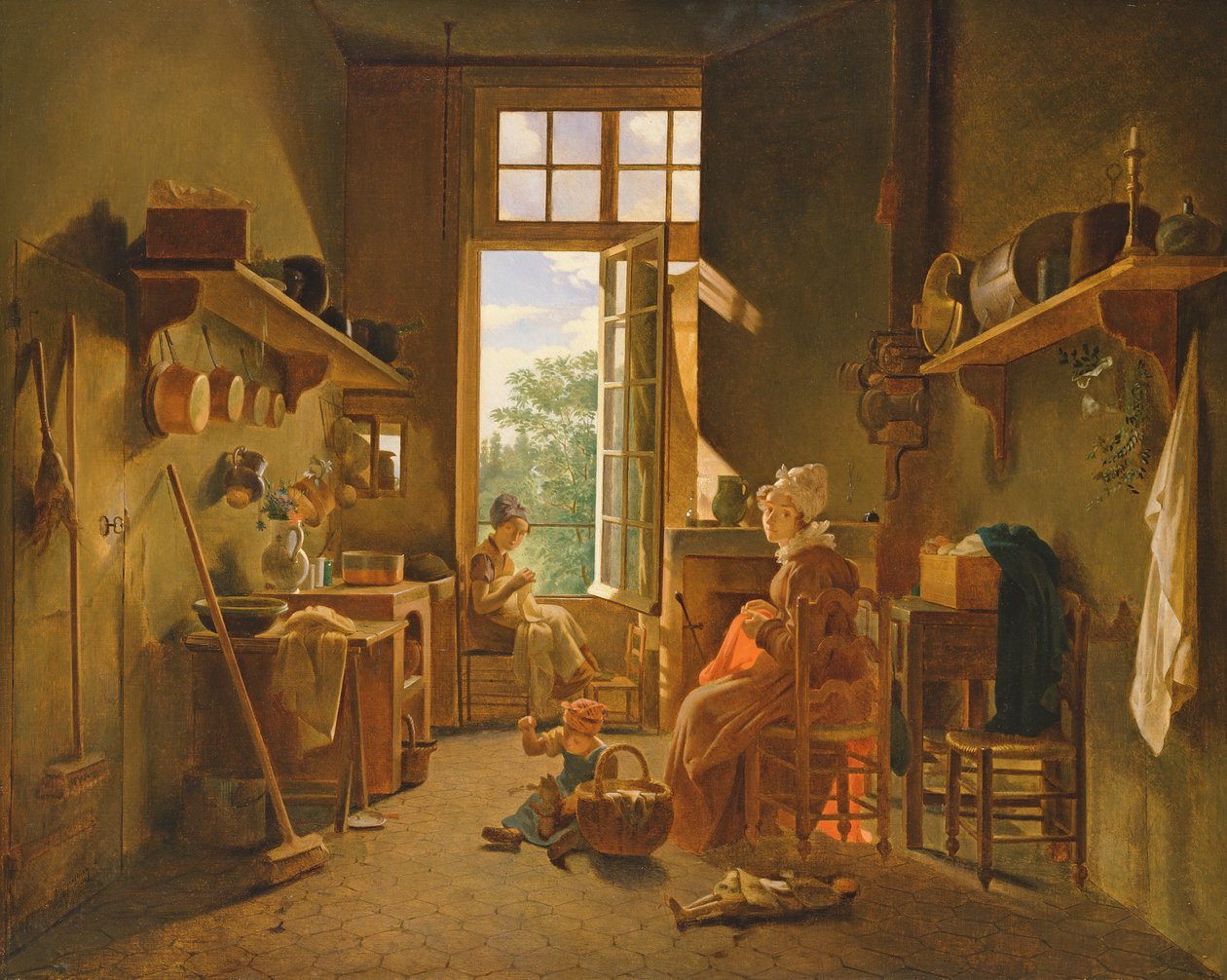Intérieur de Cuisine, 1815 - Michel Martin Drolling
