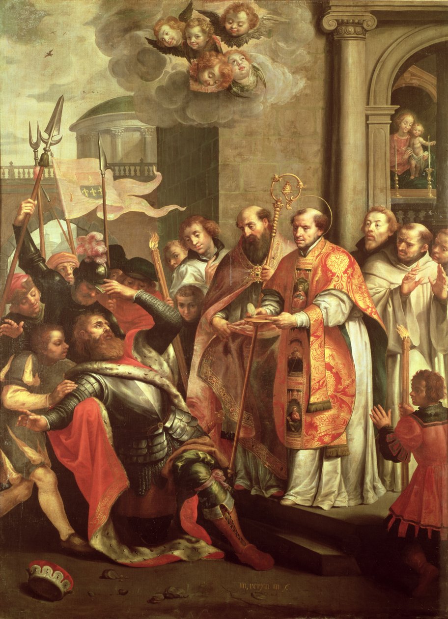Saint Bernard de Clairvaux (1090-1153) et Guillaume X (1099-1137) Duc d