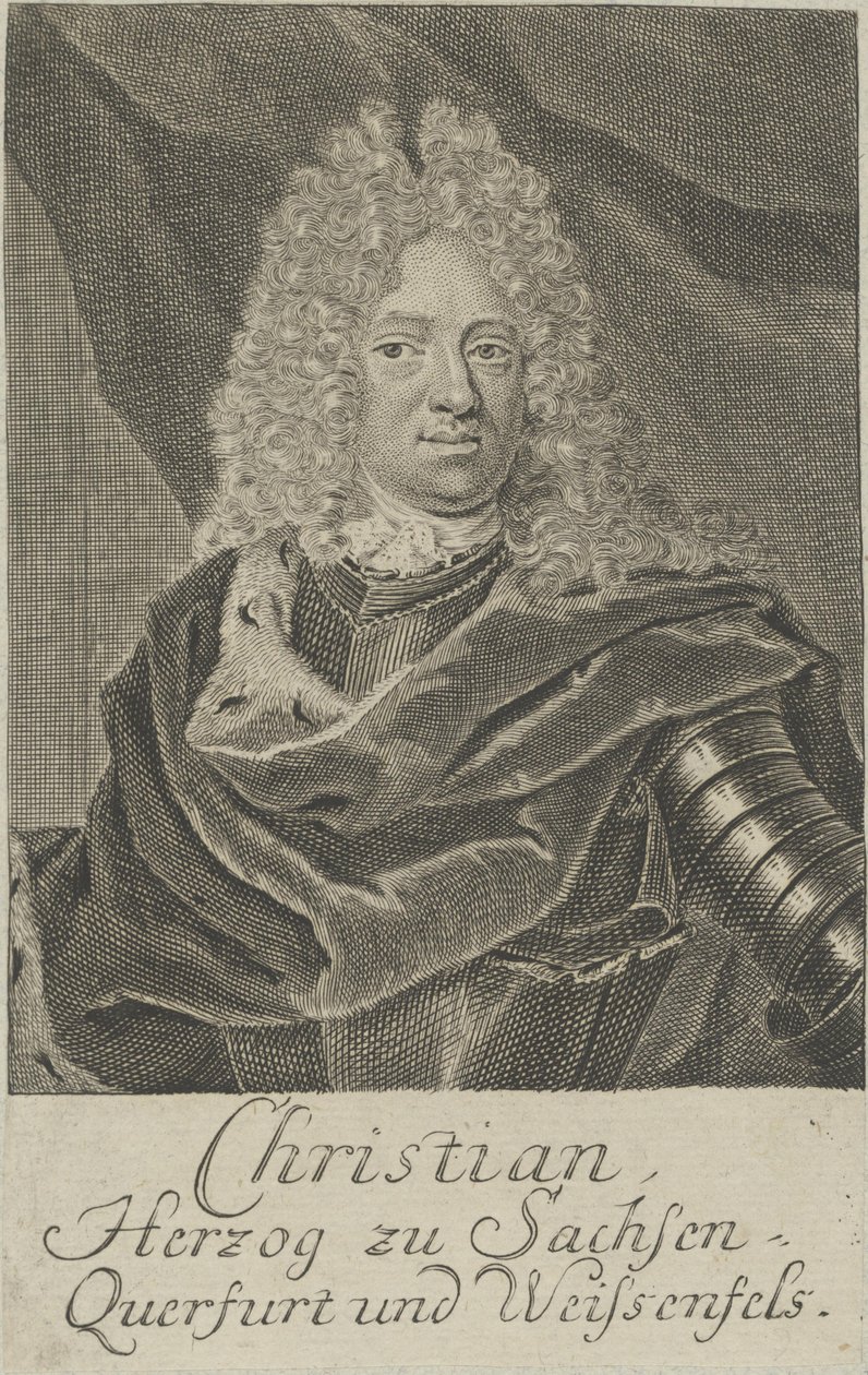 Christian von Sachsen-Weißenfels - Martin Bernigeroth