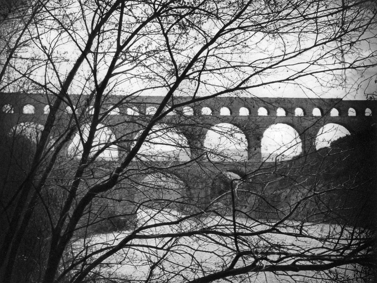 Pont du Gard, Provence, France, 1937 - Martin Hurlimann