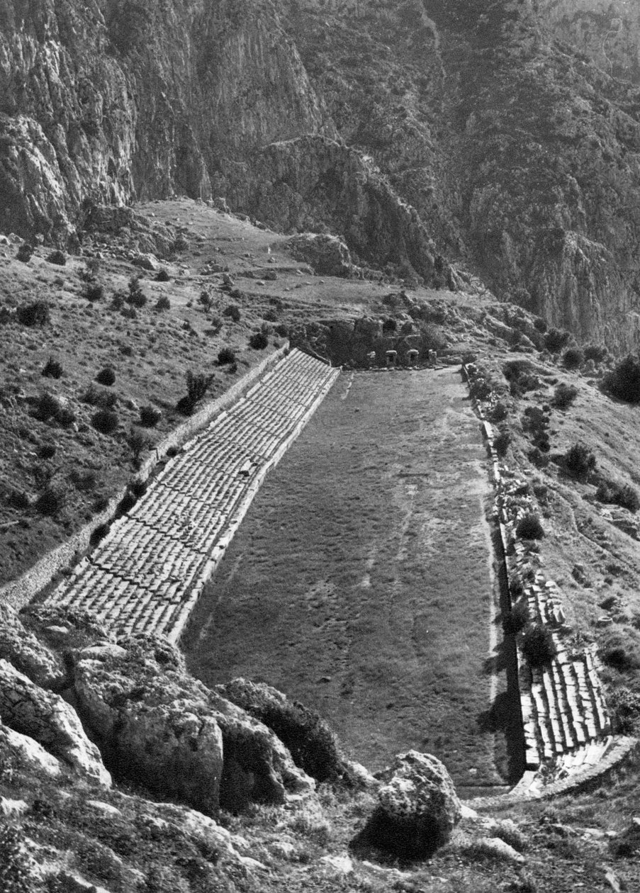 Stade, Delphes, Grèce, 1937 - Martin Hurlimann