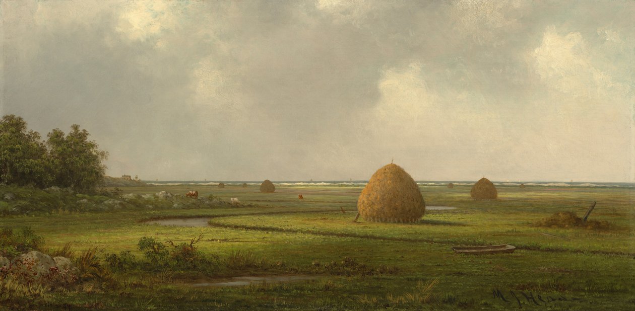 Vue de Marshfield - Martin Johnson Heade