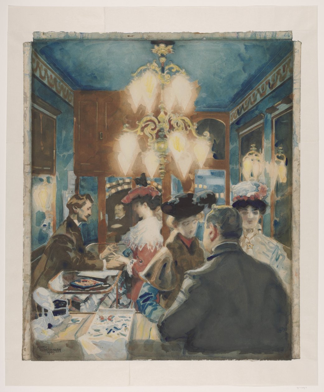Chez le bijoutier - Martin Monnickendam