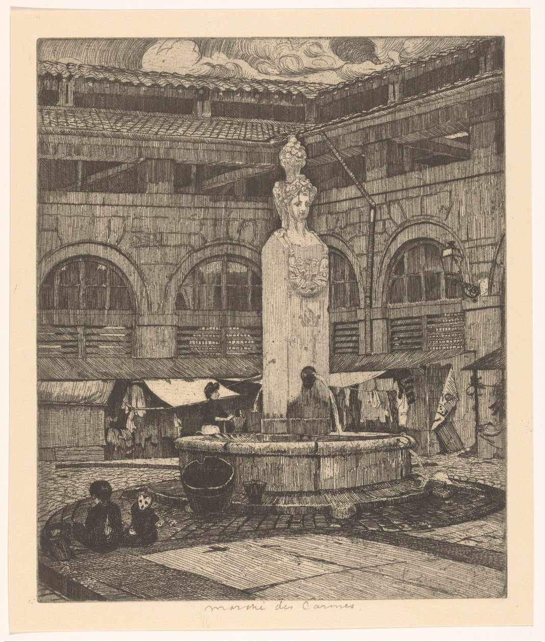 Marché des Carmes à Paris - Martin Monnickendam