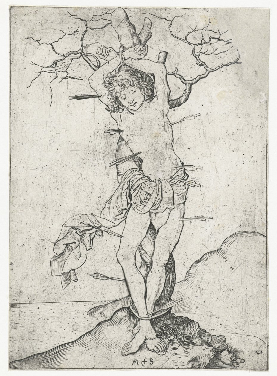 Saint Sébastien - Martin Schongauer