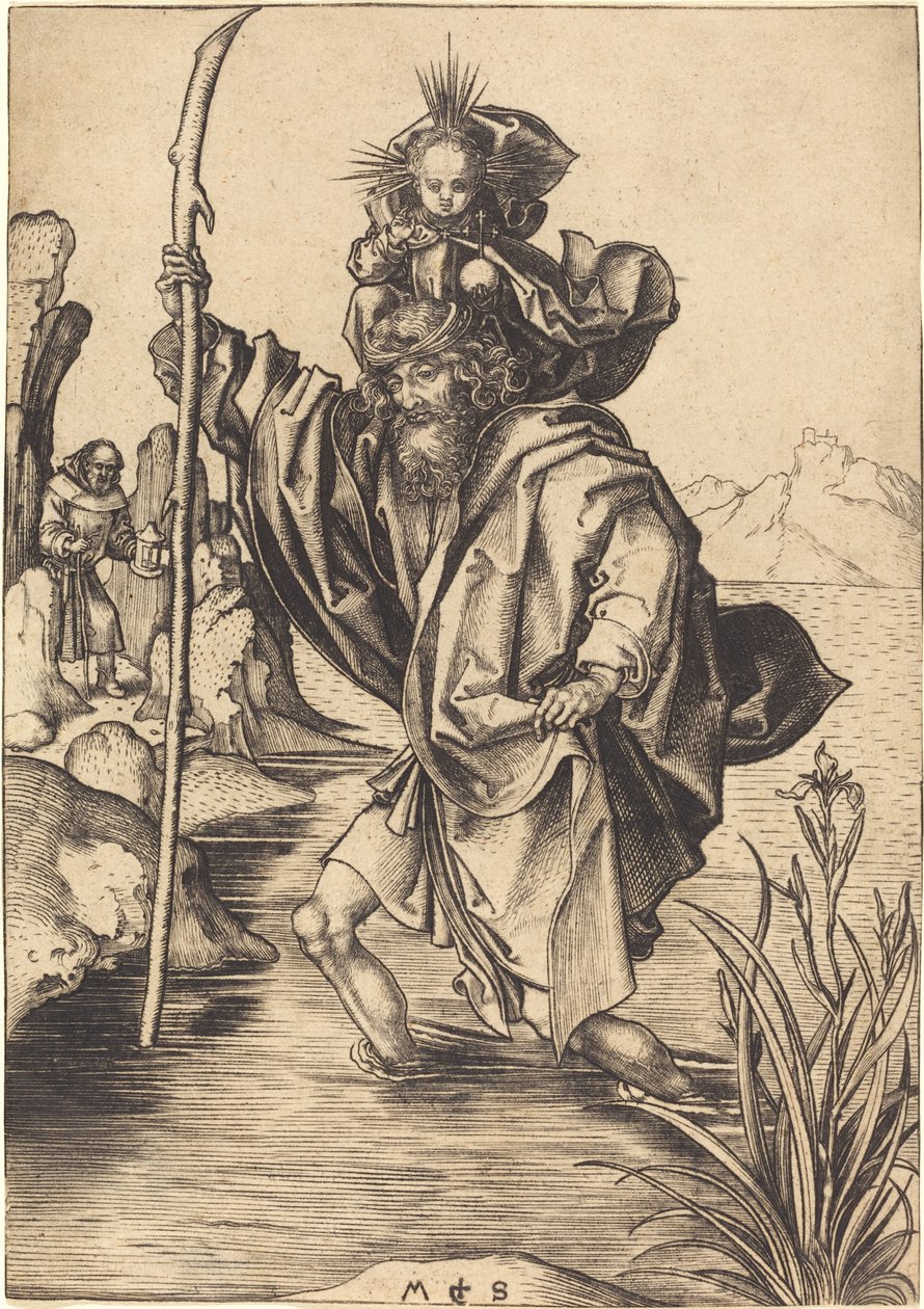 Saint Christophe - Martin Schongauer