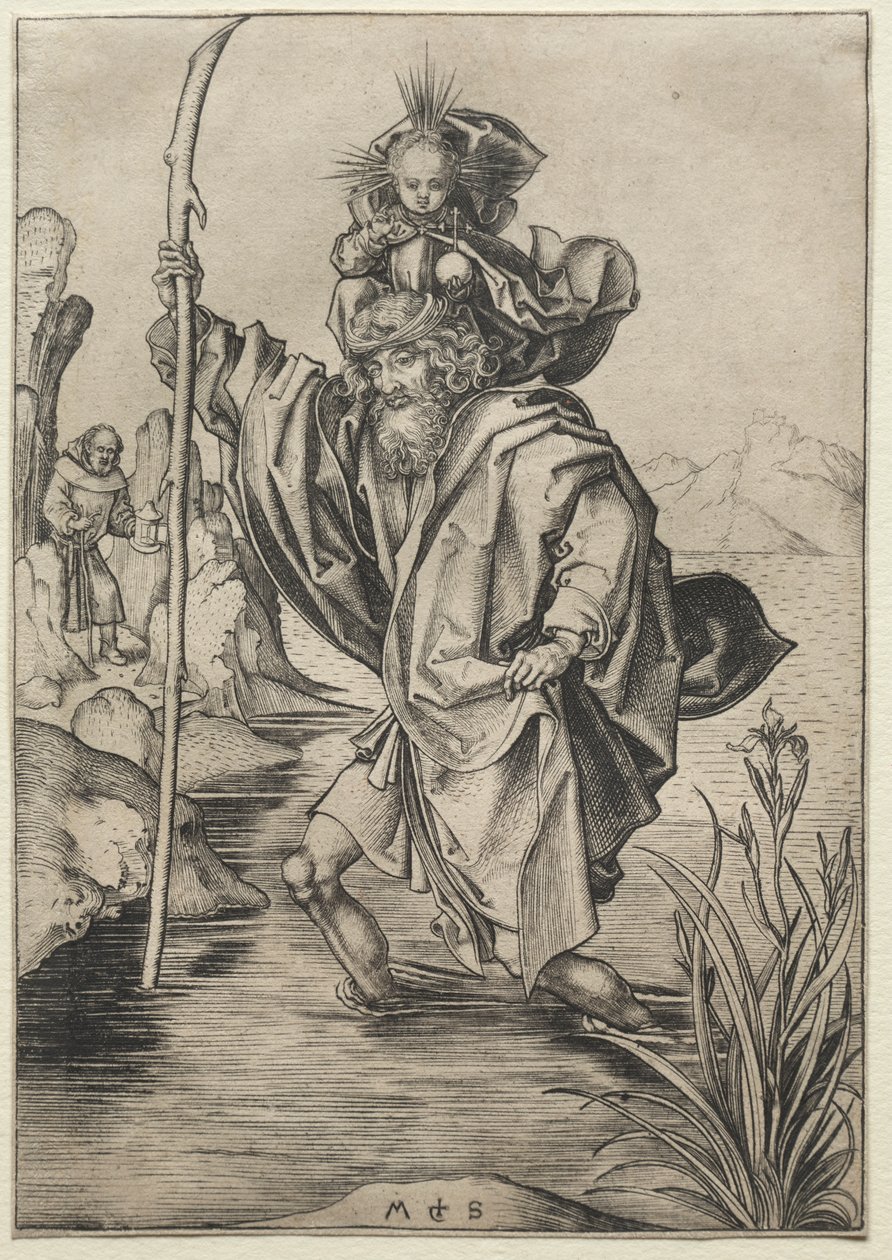 Saint Christophe - Martin Schongauer