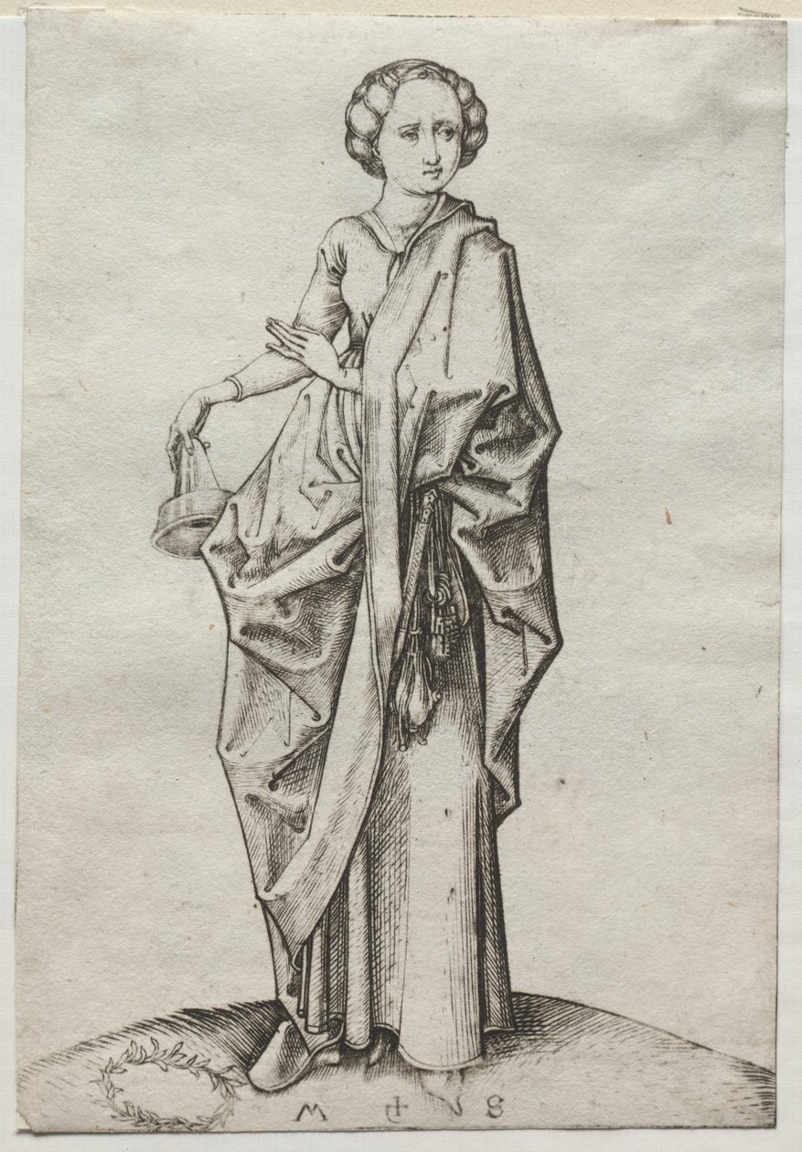 La Quatrième des Vierges folles - Martin Schongauer