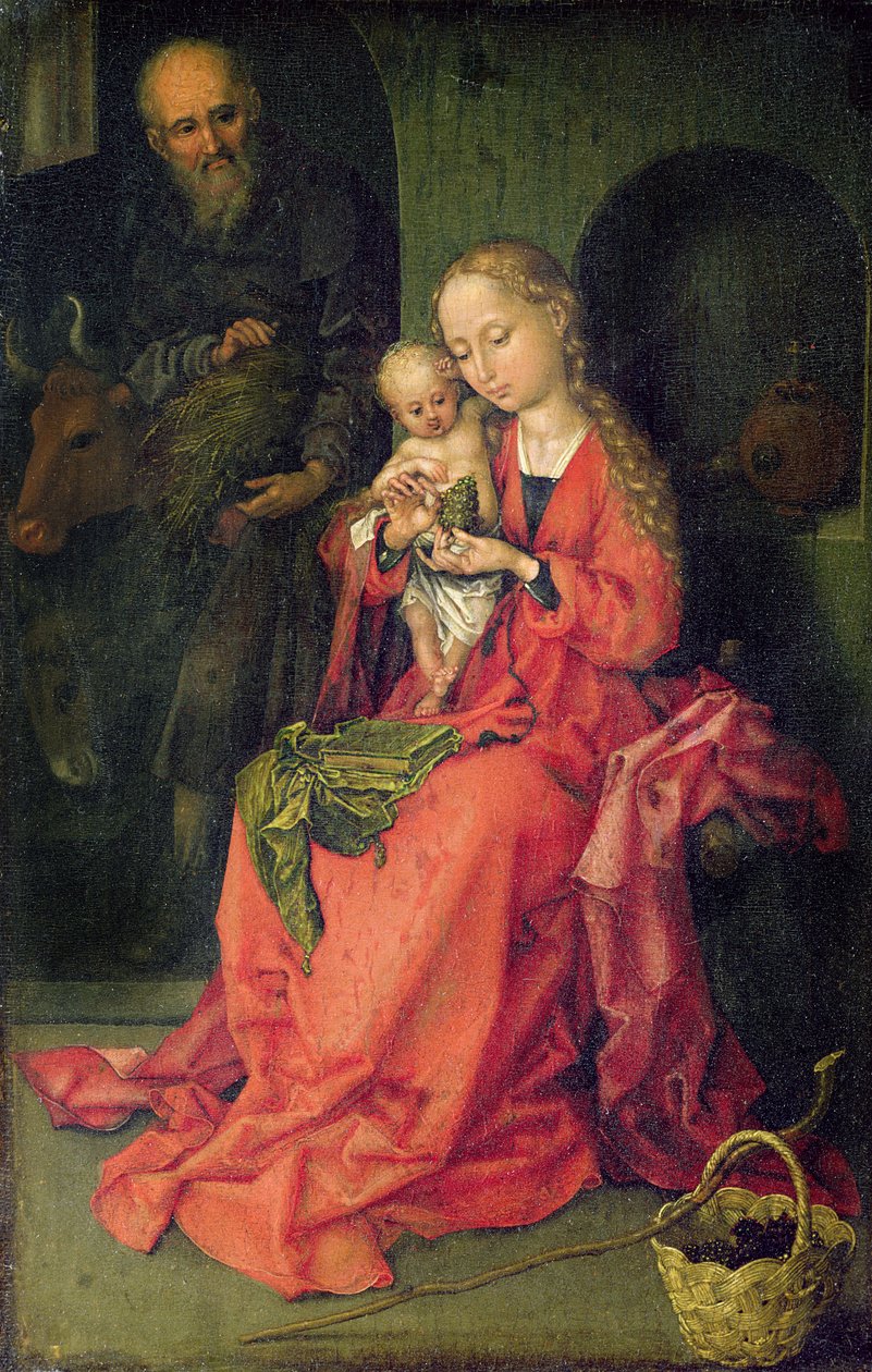 La Sainte Famille, c.1480-90 - Martin Schongauer
