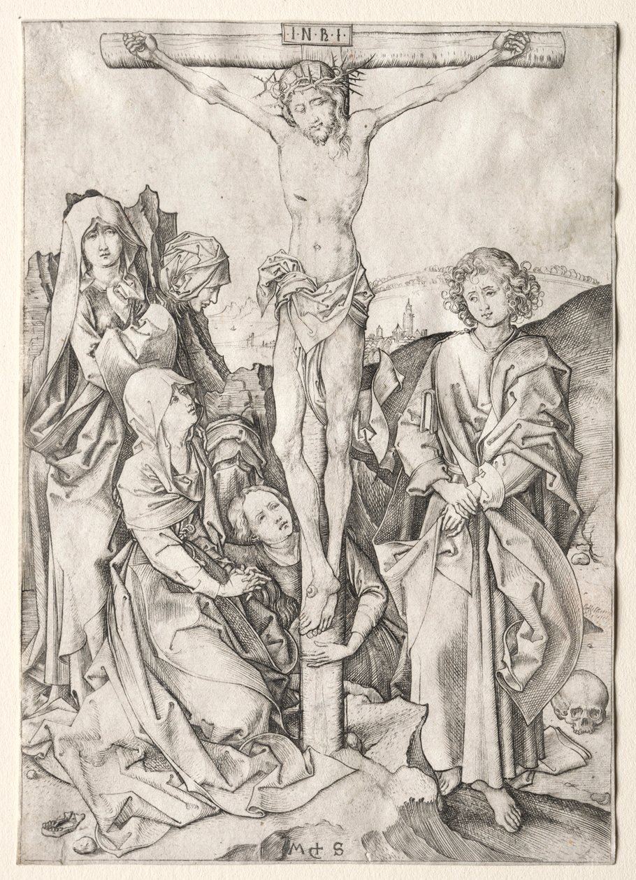 La Passion : Christ en croix - Martin Schongauer