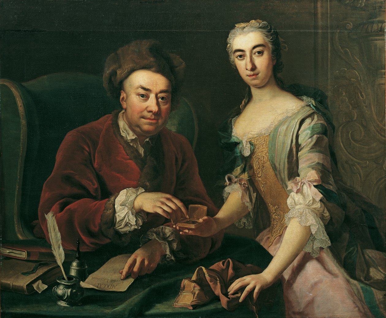Double portrait - Martin van Meytens d. J.