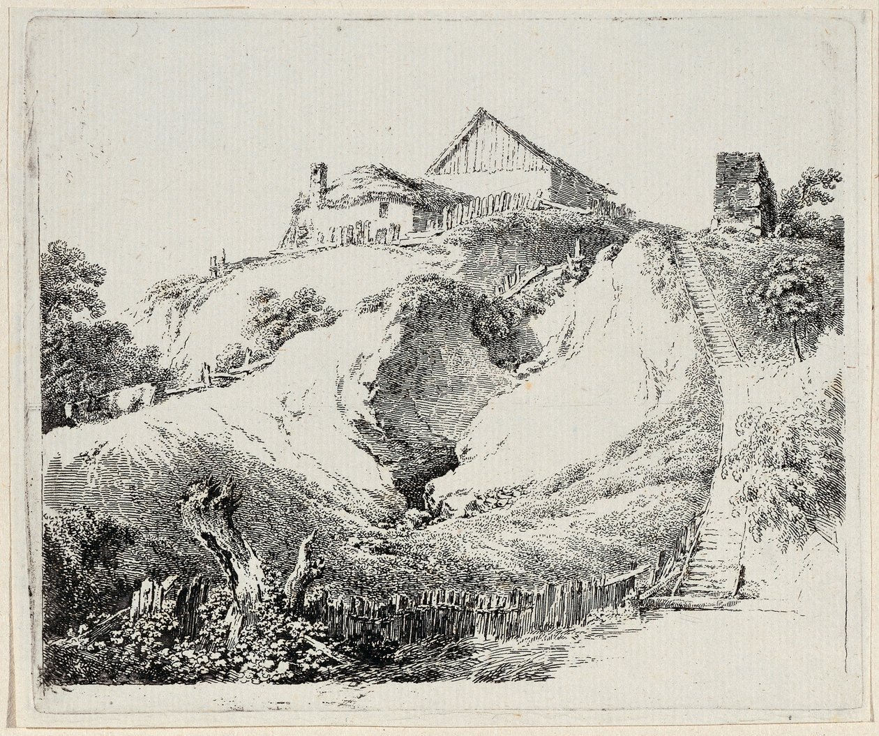 Paysage - Martin von Molitor