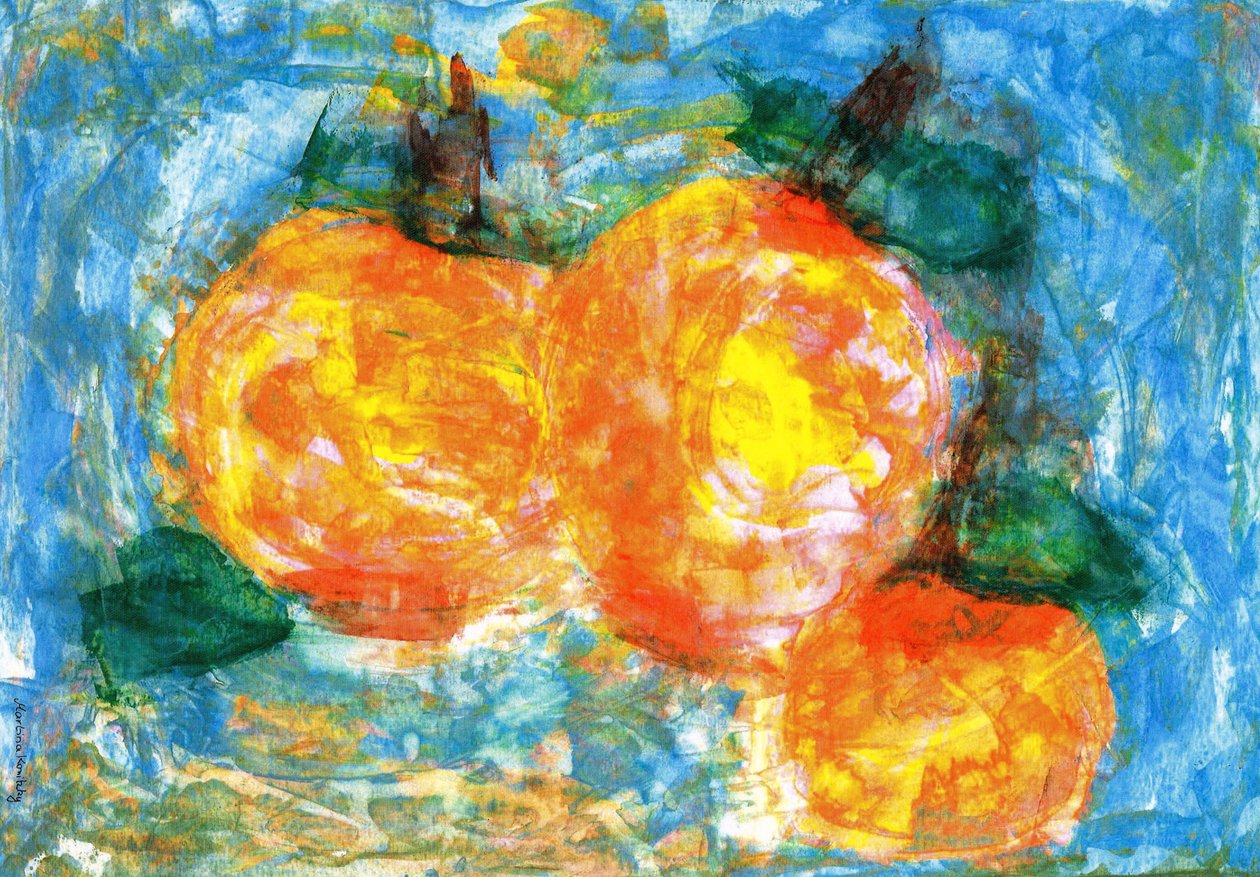 Baies orange en hiver - Martina Konitzky