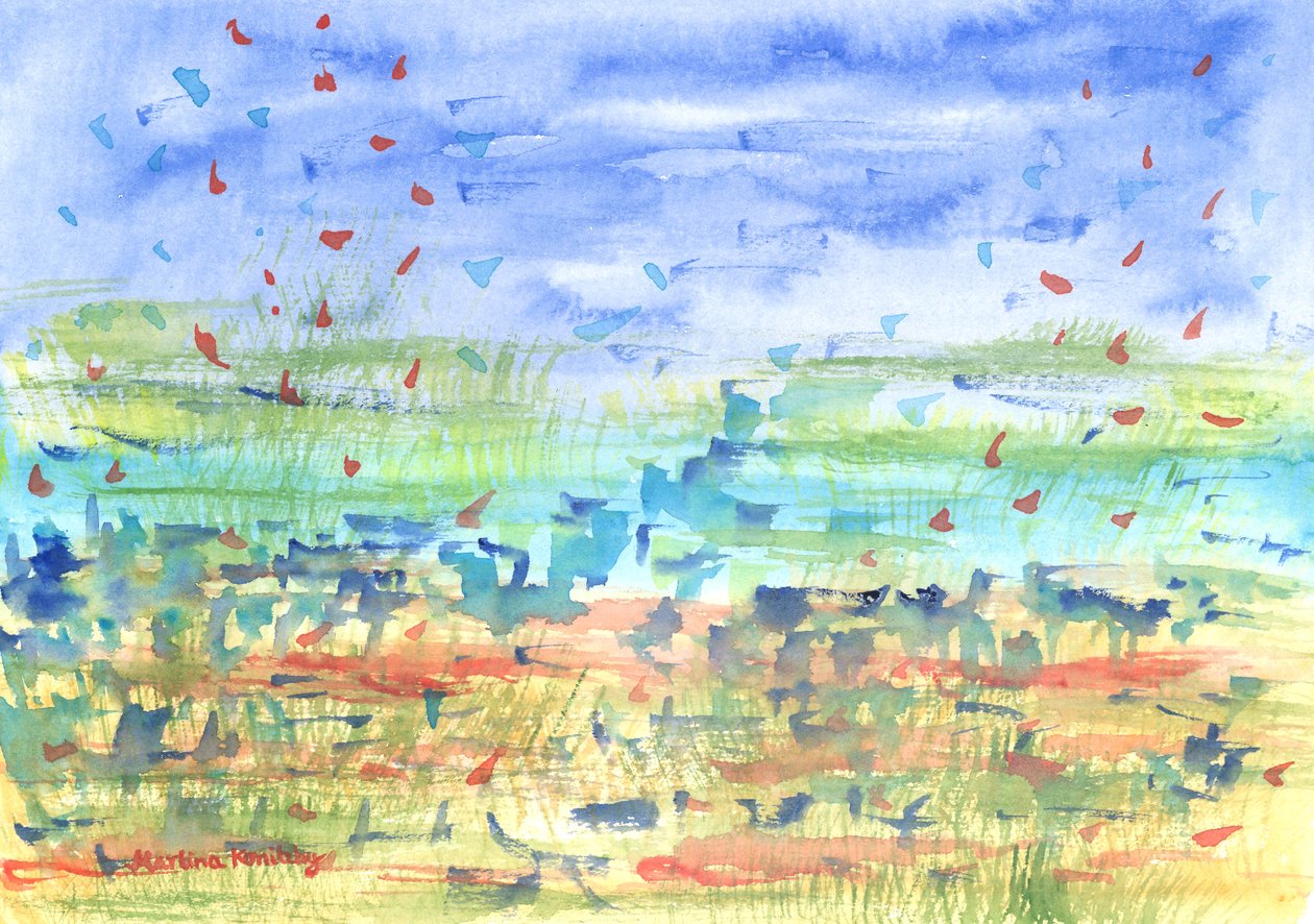 Fête sur la plage - Martina Konitzky