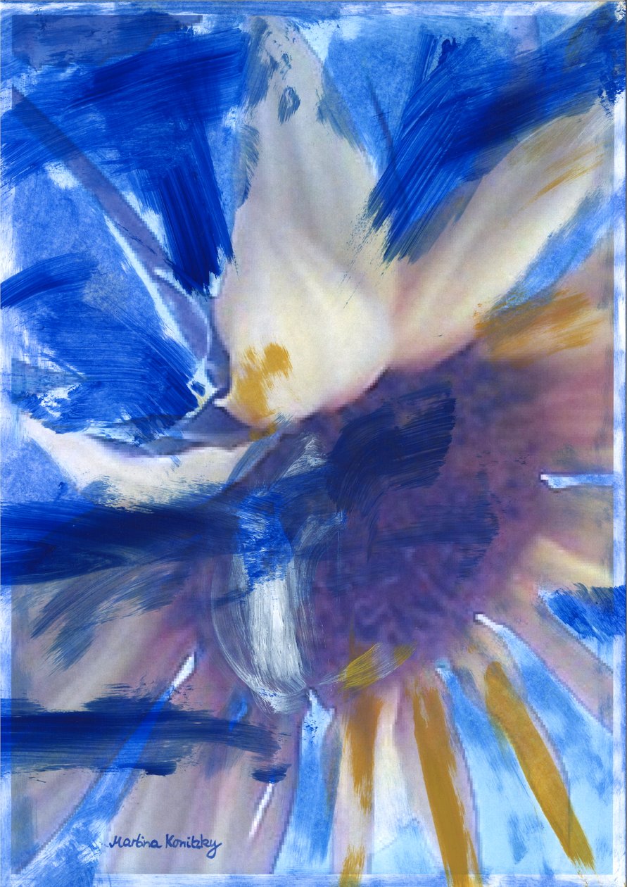 Tournesol bleu - Martina Konitzky
