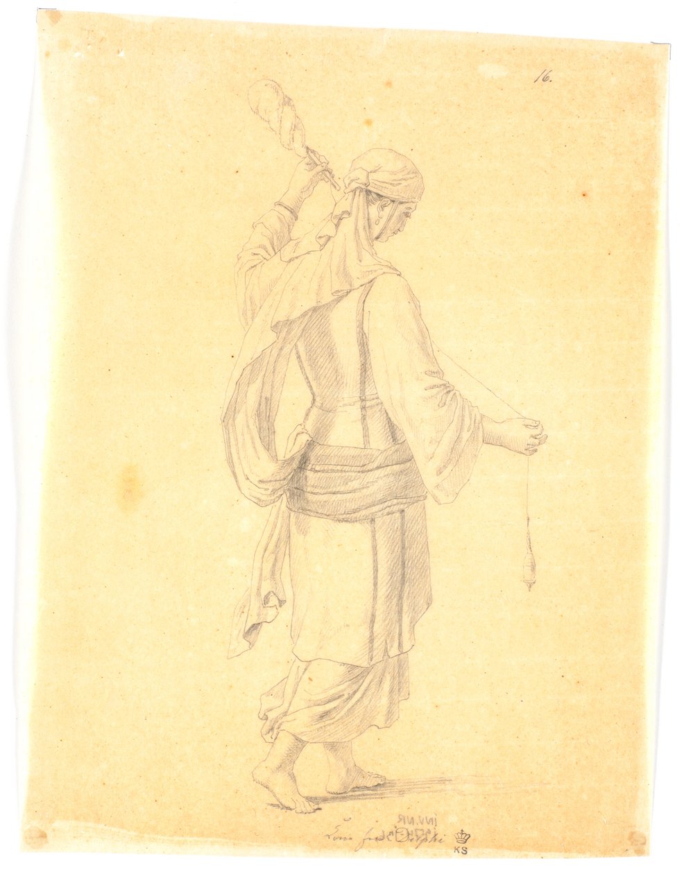 Femme de Delphes - Martinus Rørbye