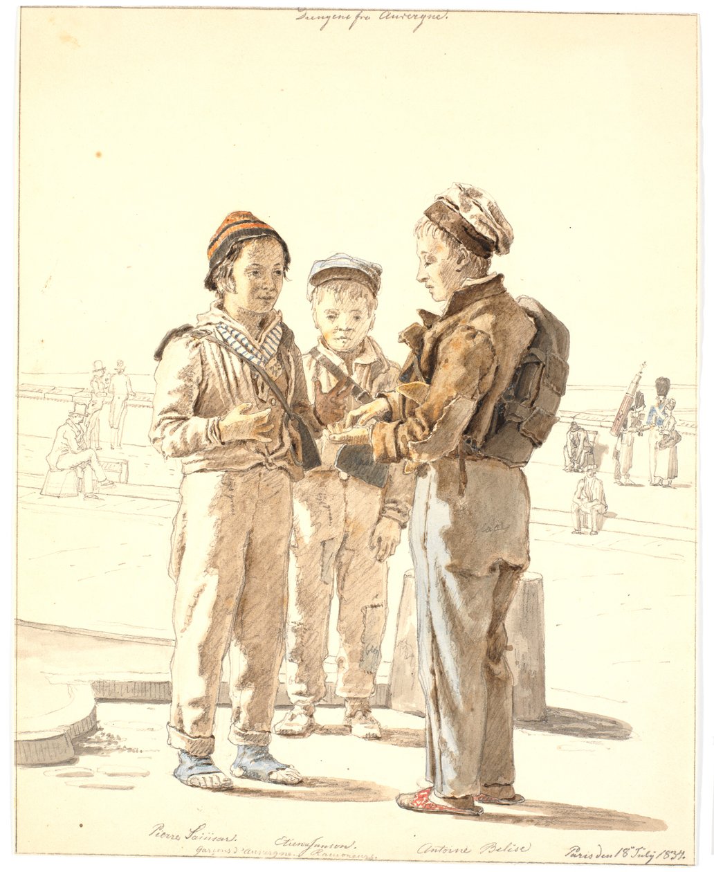 Trois garçons d