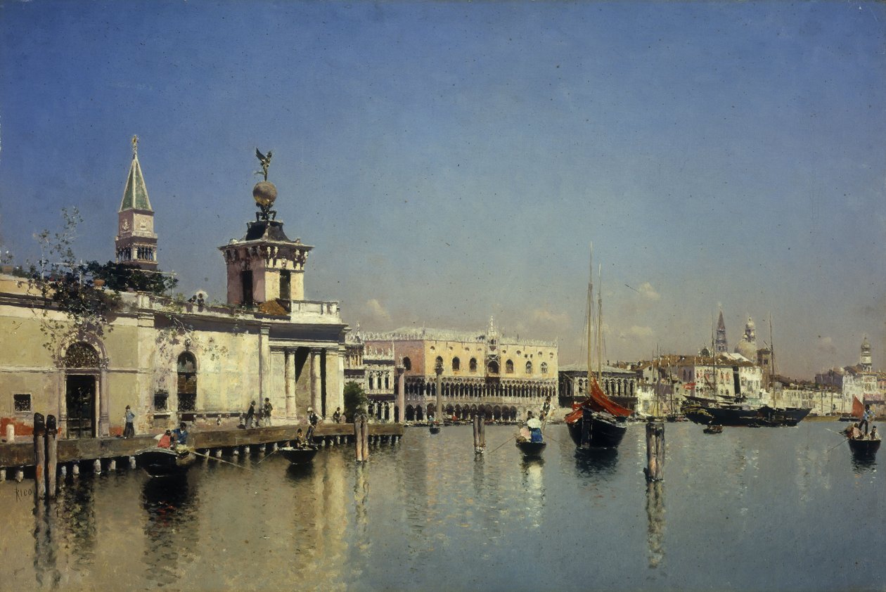 Vue de Venise - Martín Rico y Ortega