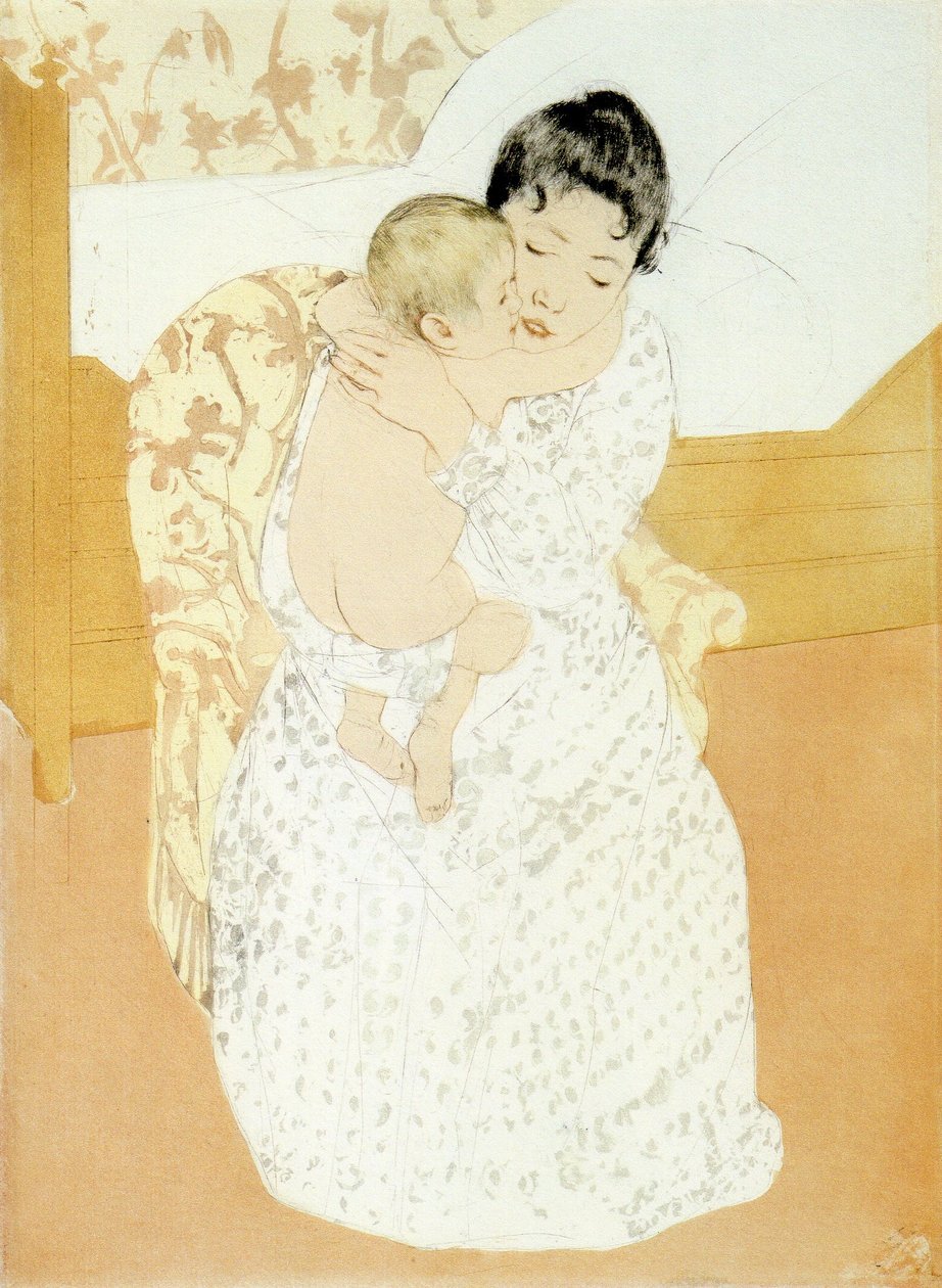 Mary Cassatt - La Coiffure - Mary Cassatt