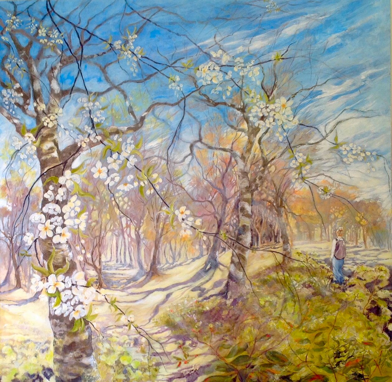 Marcher à travers les fleurs - Mary Smith