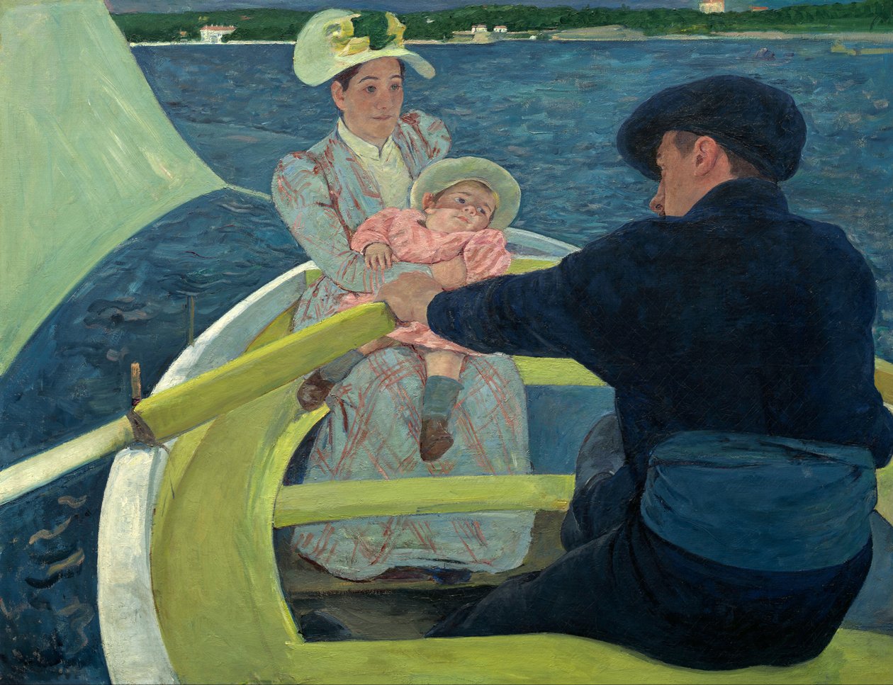 La partie de bateau - Mary Cassatt