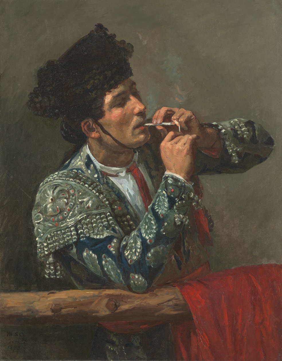 Après la corrida, 1873 - Mary Cassatt