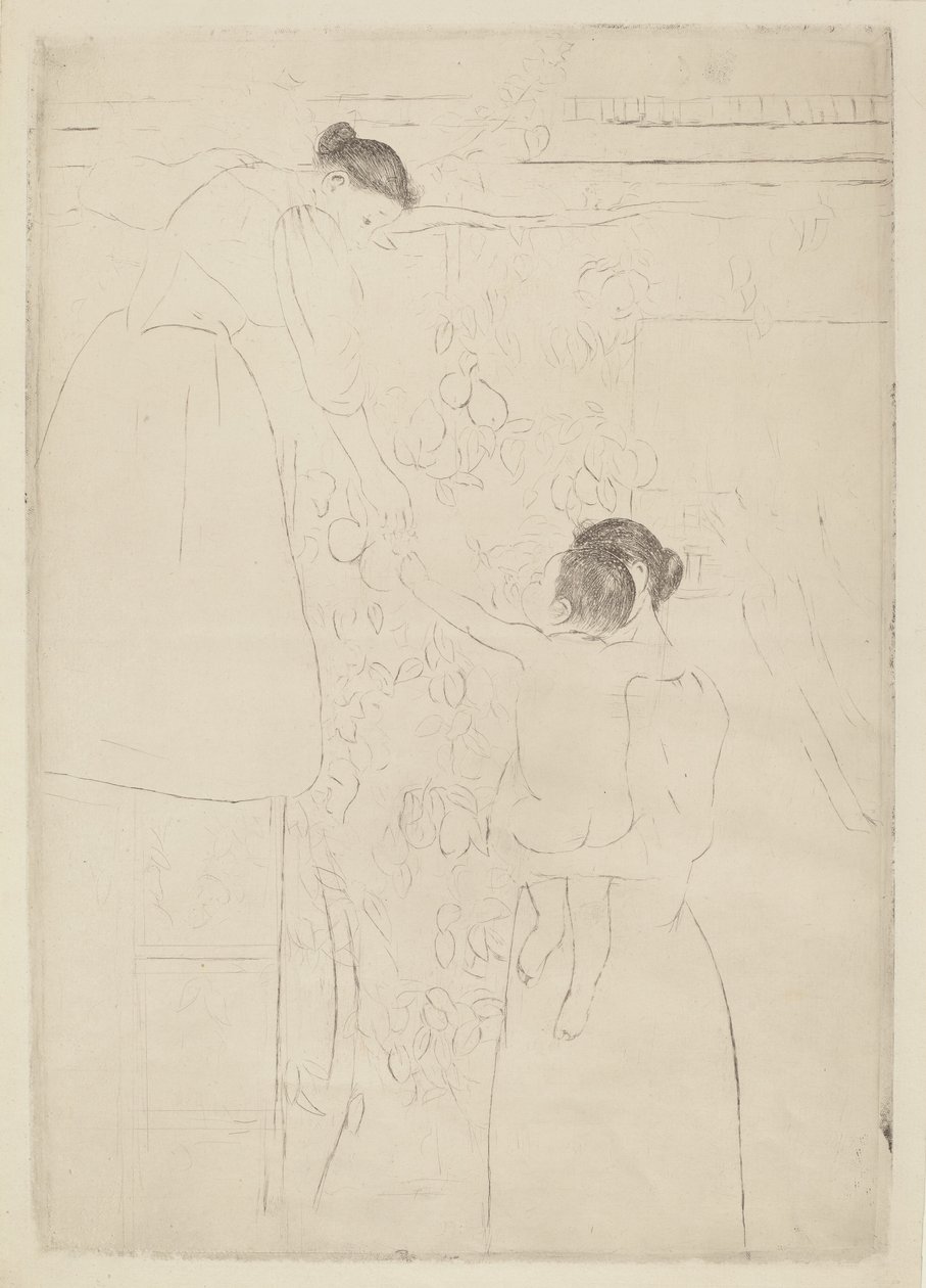Récolte de fruits, vers 1893 - Mary Cassatt
