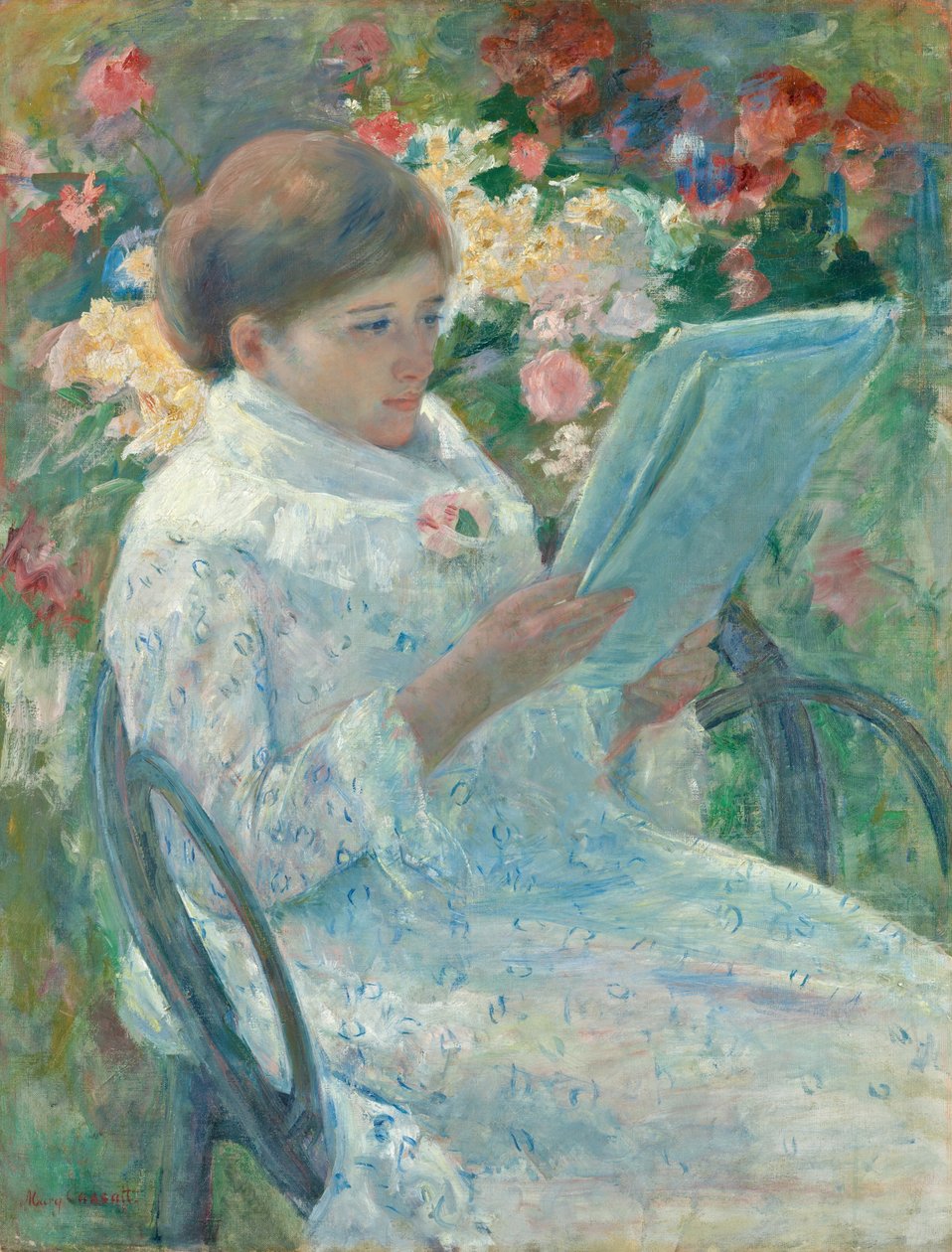 Sur un Balcon - Mary Cassatt