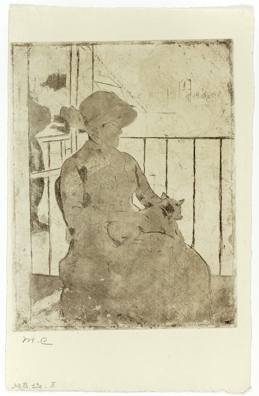 Sur le balcon - Mary Cassatt
