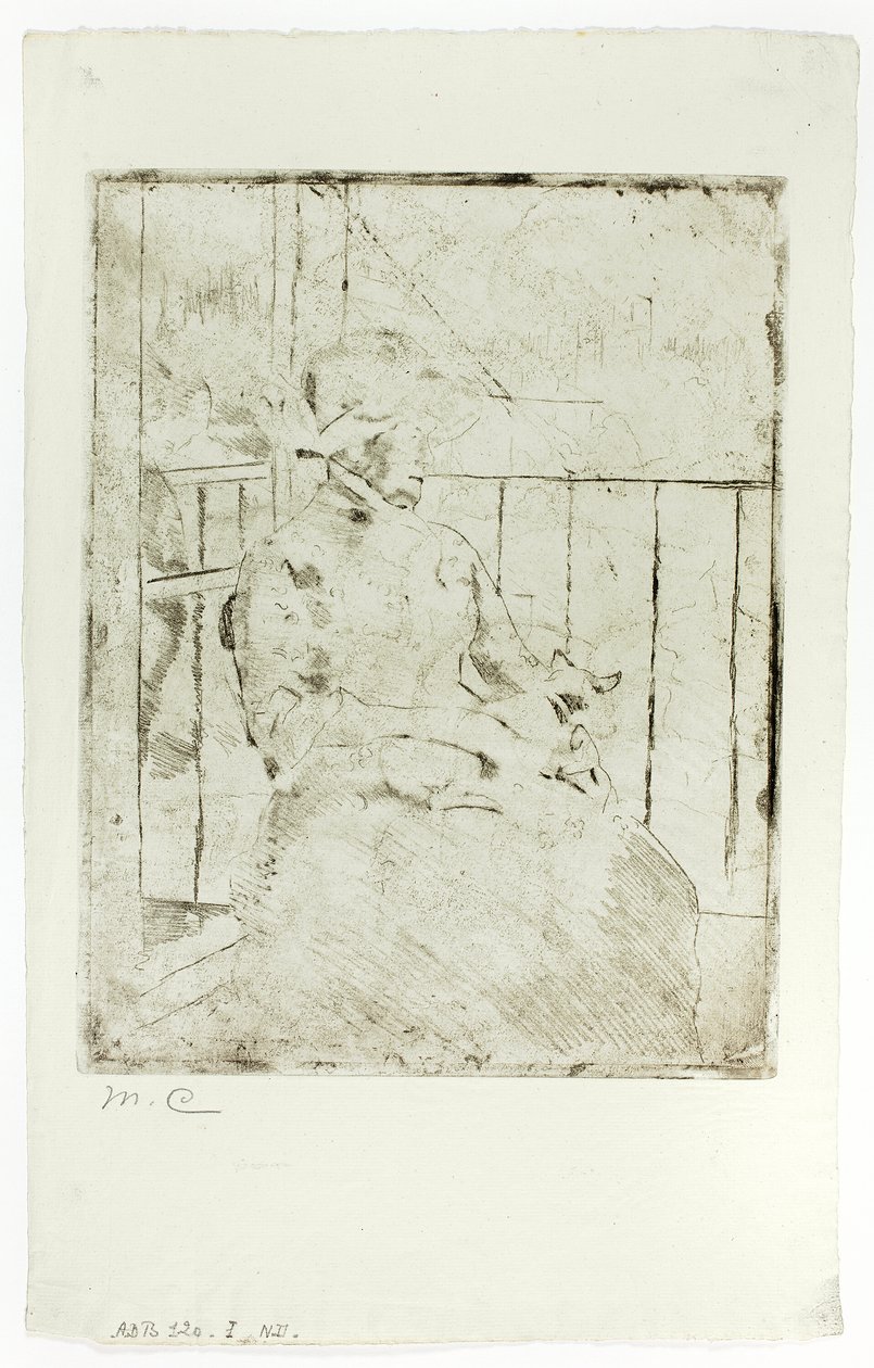 Sur le balcon - Mary Cassatt