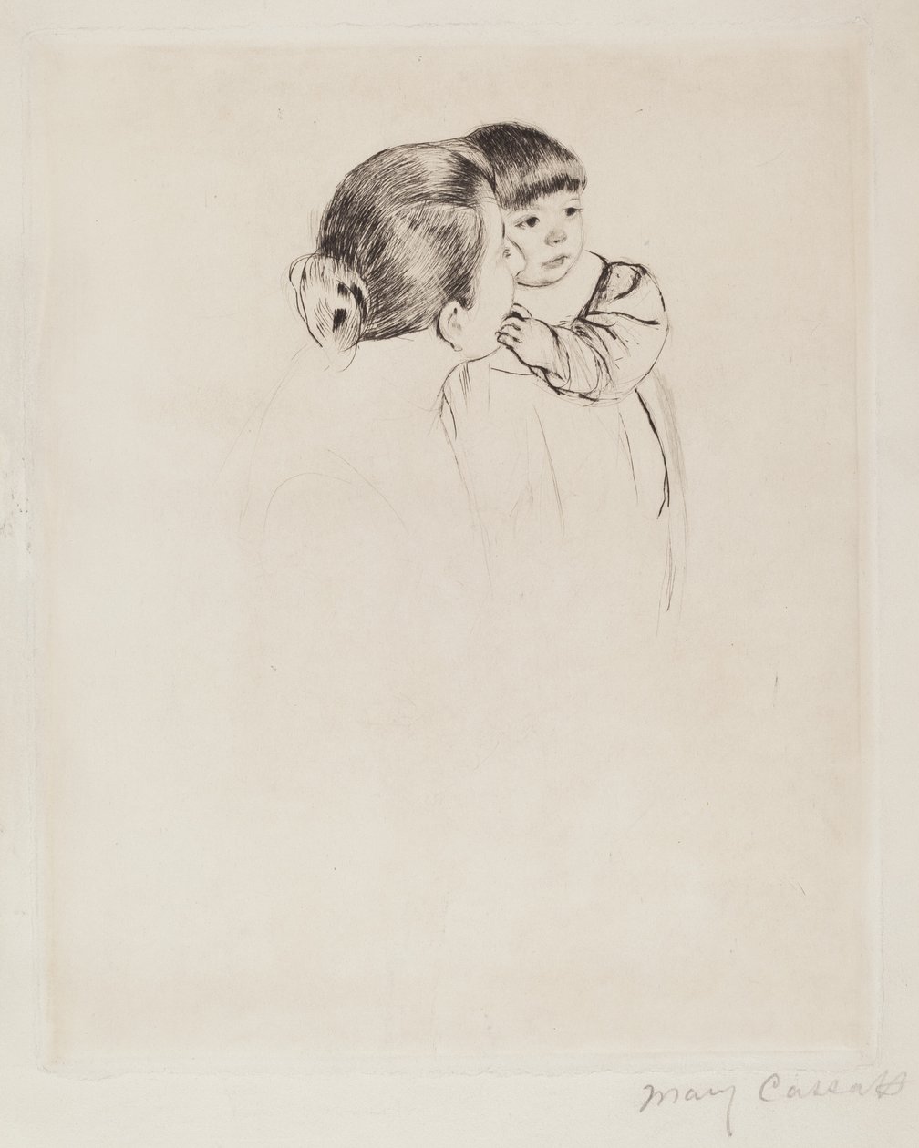 Paysanne avec enfant - Mary Cassatt