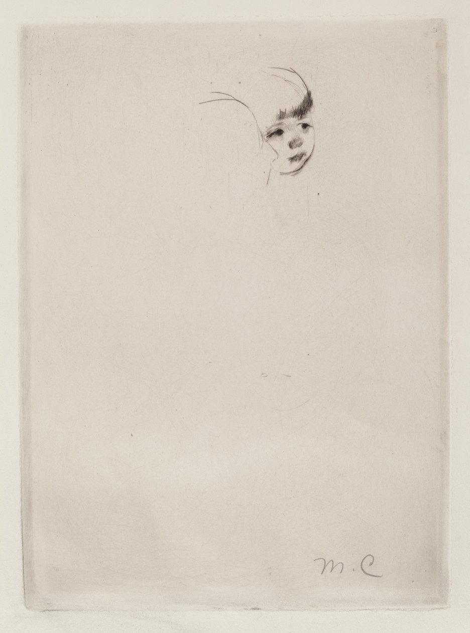 Mère paysanne et enfant, vers 1894 - Mary Cassatt