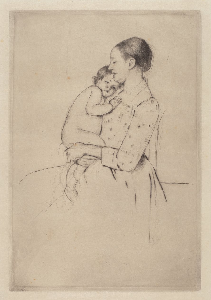 Quiétude, vers 1891 - Mary Cassatt