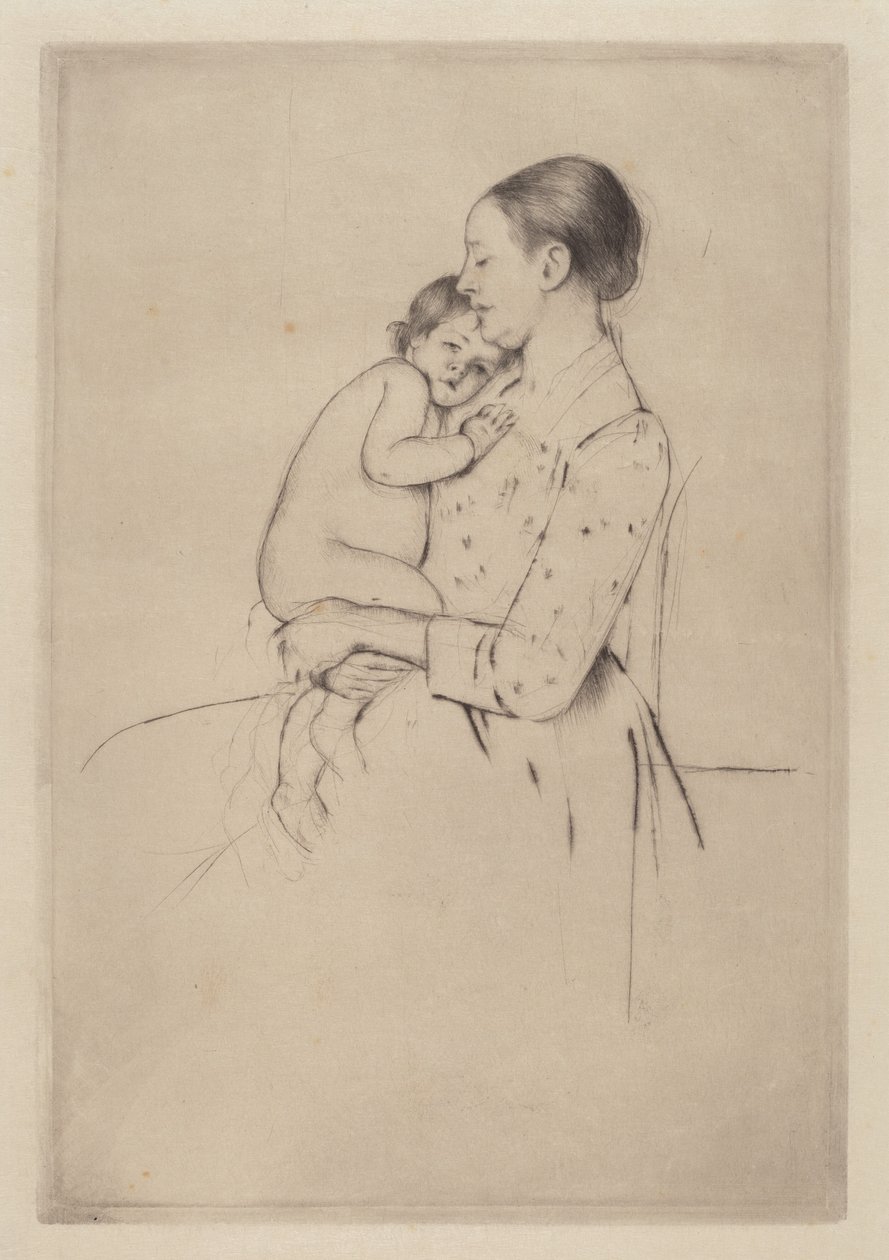 Quiétude, vers 1891 - Mary Cassatt