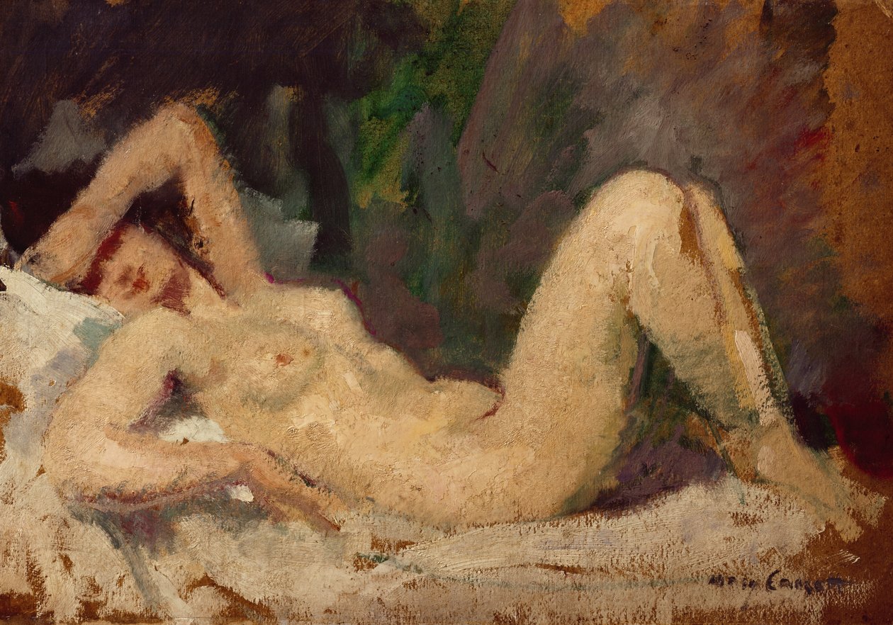 Nu allongé - Mary Cassatt